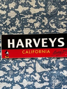Harveys Mickey Mouse Sticker